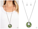 Chromatic Couture - Green Necklace