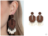 Western Retreat - White Post Earring