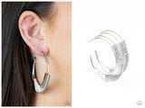 Artisan Attitude - Silver Hoop Earring