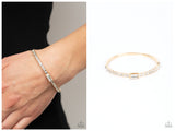 Party Crashing Couture - Gold Bracelet