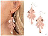 A FROND Farewell - Copper Earring