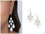 Feeling TIER-rific - White Earring