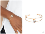 GLOW No Mercy - Gold Bracelet