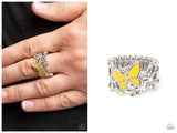 All FLUTTERED Up - Yellow Ring