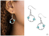 Double The Bubble - Blue Earring