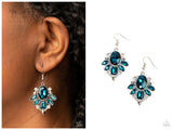 Glitzy Go-Getter - Blue Earring