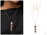 Totem Treasure - Purple Necklace