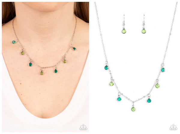 Carefree Charmer - Green Choker