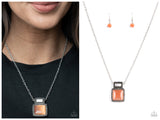 Ethereally Elemental - Orange Necklace