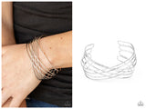 Strike Out Shimmer - Silver Bracelet