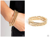 Monochromatic Medley - Gold Bracelet