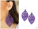 Coral Garden - Purple Earring