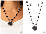 Soulful Sunrise - Black Necklace