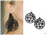 Cosmic Paradise - Black Earring