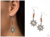 Sunshiny Days - Orange Earring
