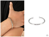 Keep Calm and Believe - Silver Bracelet