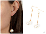 Pearl Redux - Gold Earring