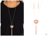 Prismatic Passion - Gold Necklace