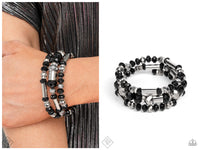 Dynamic Dazzle - Black Bracelet