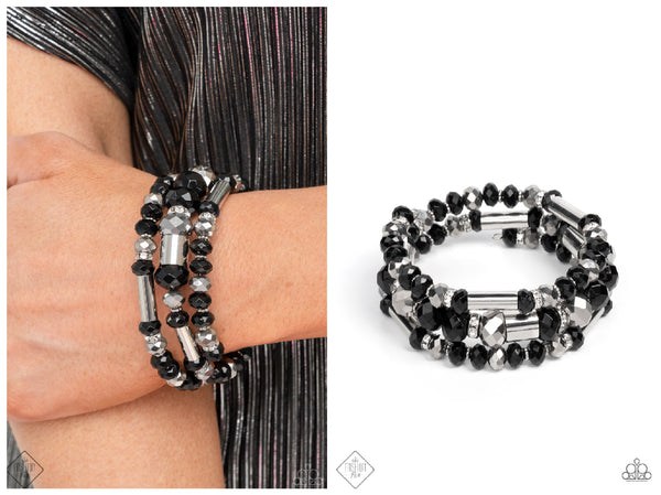 Dynamic Dazzle - Black Bracelet