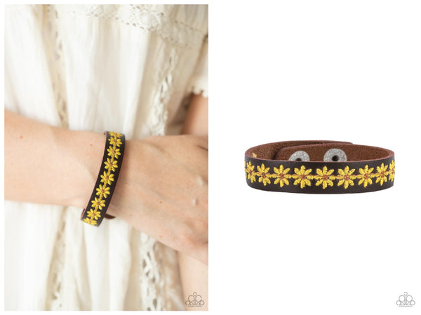 Wildflower Wayfarer - Yellow Bracelet