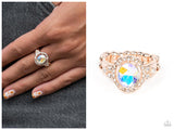 Dazzling I Dos - Rose Gold Ring