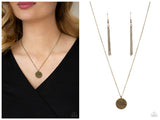 Choose Faith - Brass Necklace