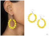 Festively Flower Child - Yellow Earring