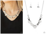 GLISTEN Closely - Silver Necklace