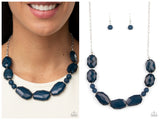 Melrose Melody - Blue Necklace
