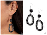 Napa Valley Luxe - Black Earring
