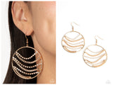 Fighting Fortune - Gold Earring