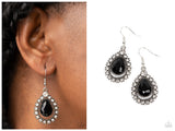 Divinely Duchess - Black Earring
