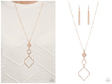 Marrakesh Mystery - Rose Gold Necklace