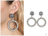 Playfully Prairie - White Post Earring