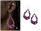 Tenacious Treasure - Purple Earring