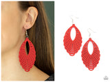 Tahiti Tankini - Red Earring