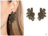 Farmstead Meadow - Brass Post Earring