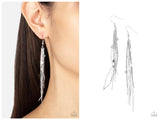 Cosmic Cascade - Silver Earring
