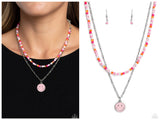 High School Reunion - Pink Necklace