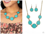 Santa Fe Flats - Brass Necklace