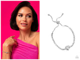 Mirrored Love - White Bracelet