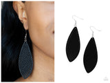 Surf Scene - Black Earring