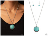Mojave Moon - Blue Necklace