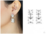 Cosmic Queen - White Post Earring
