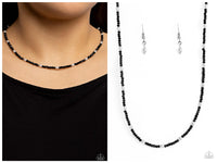 Beaded Blitz - Black Necklace