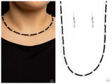 Beaded Blitz - Black Necklace