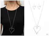 Hopelessly In Love - Silver Necklace