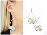 Tropical Terrazzo - White Earring