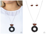 Homespun Stylist - Black Necklace